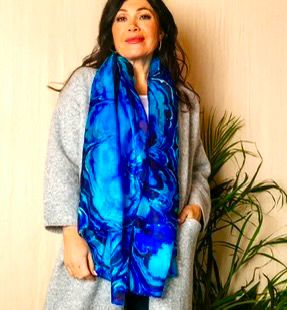 Sumptuous Silks – 100% Pure Silk Spring Scarves