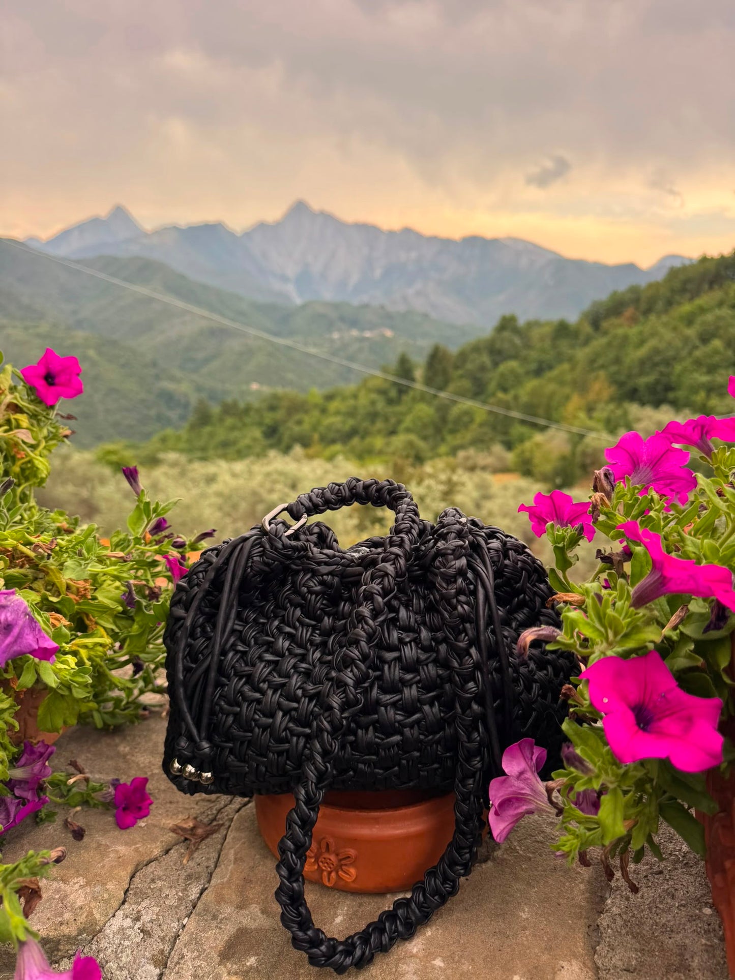 Handmade Crocheted Handbag