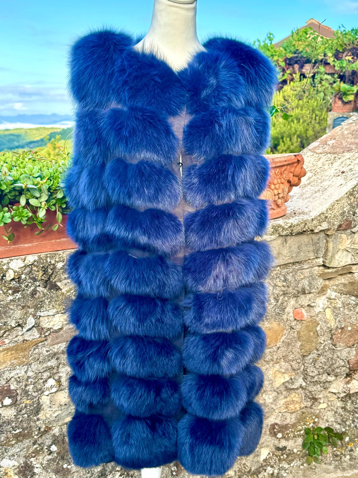 Luxe Fox Fur Vest Gilet