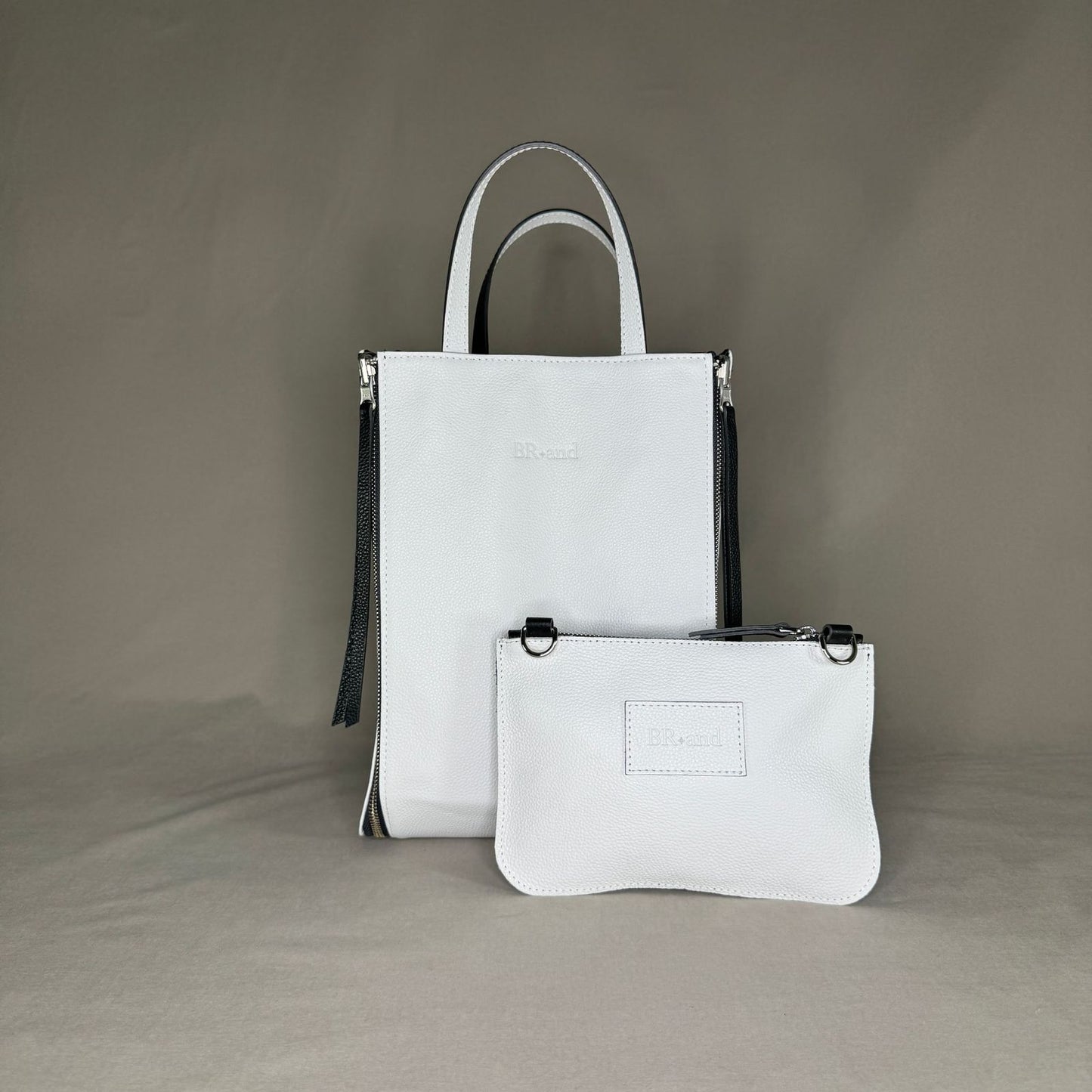Beta Black & White Shopper – Sleek, Stylish & Reversible