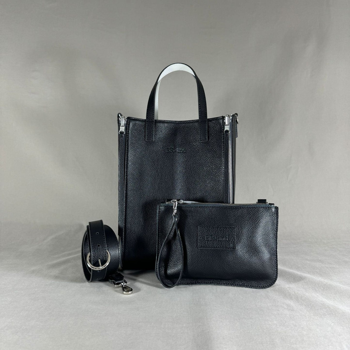 Beta Black & White Shopper – Sleek, Stylish & Reversible