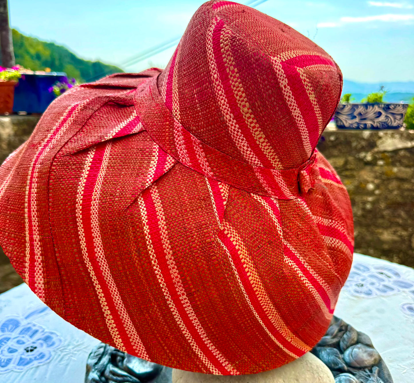 Gorgeous Handmade Roll-Up Summer Hat