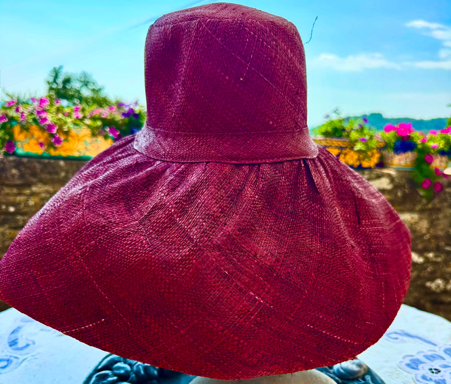 Gorgeous Handmade Roll-Up Summer Hat