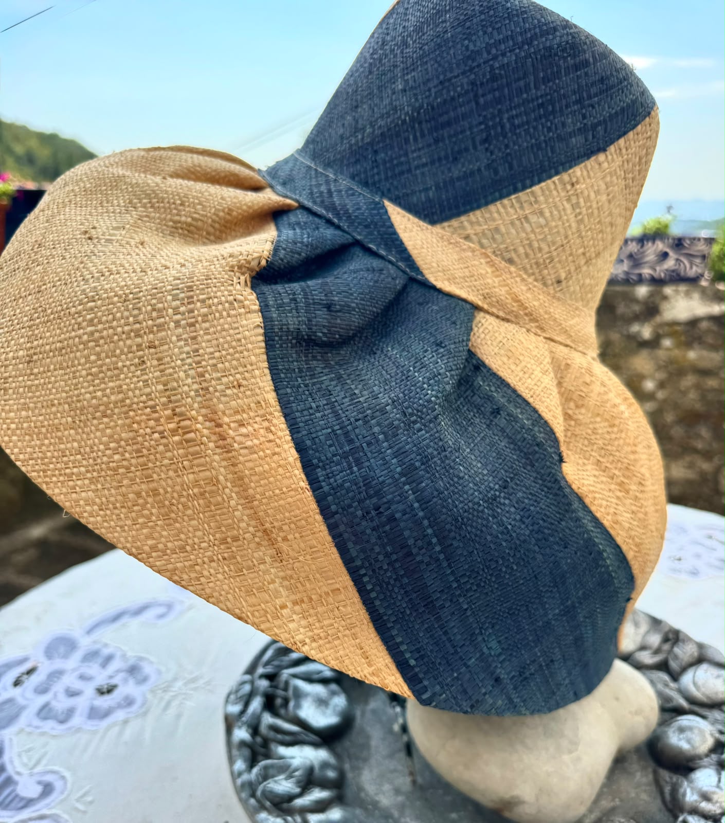 Gorgeous Handmade Roll-Up Summer Hat