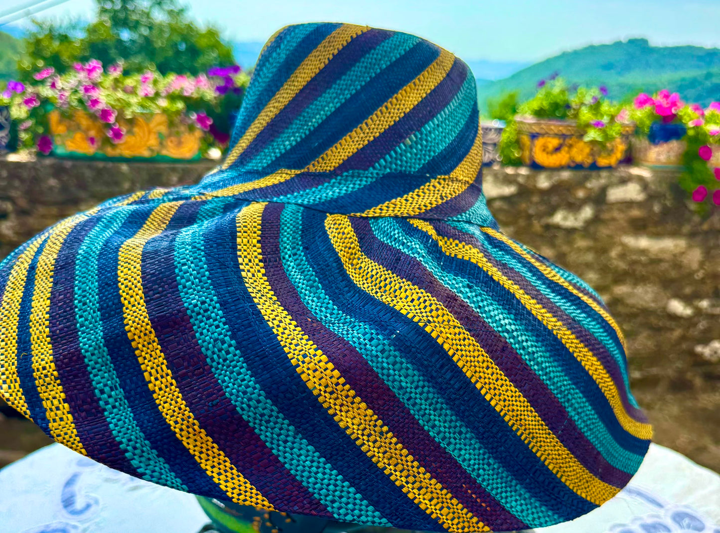 Gorgeous Handmade Roll-Up Summer Hat