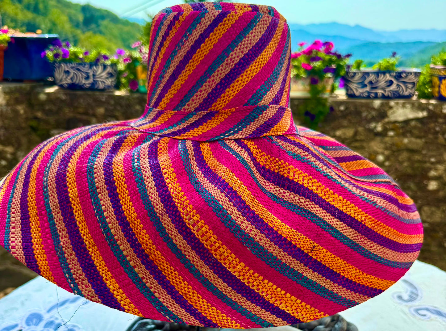 Gorgeous Handmade Roll-Up Summer Hat