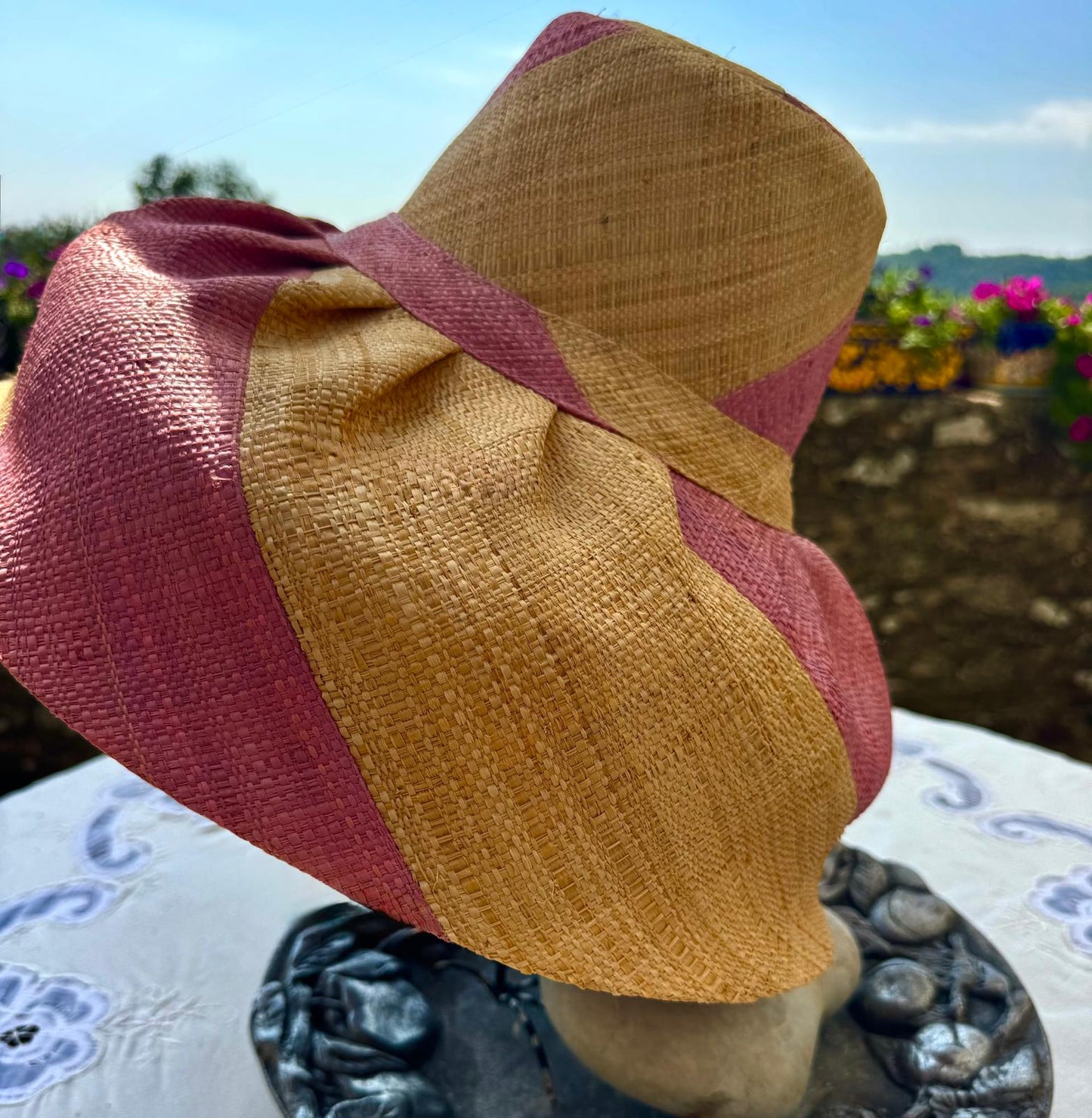 Gorgeous Handmade Roll-Up Summer Hat