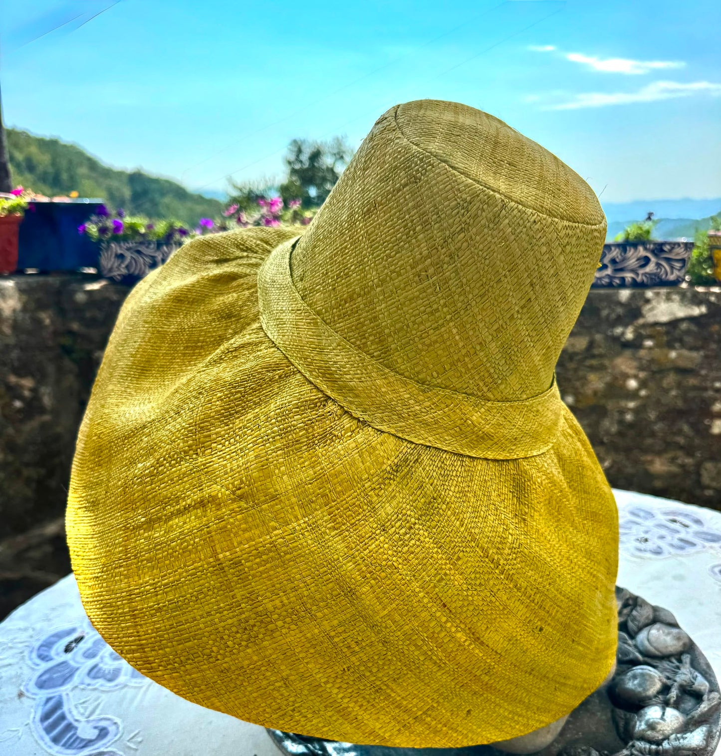 Gorgeous Handmade Roll-Up Summer Hat