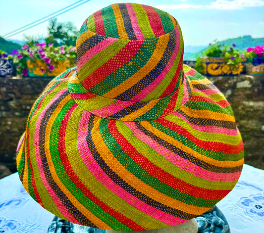Gorgeous Handmade Roll-Up Summer Hat