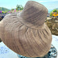 Gorgeous Handmade Roll-Up Summer Hat