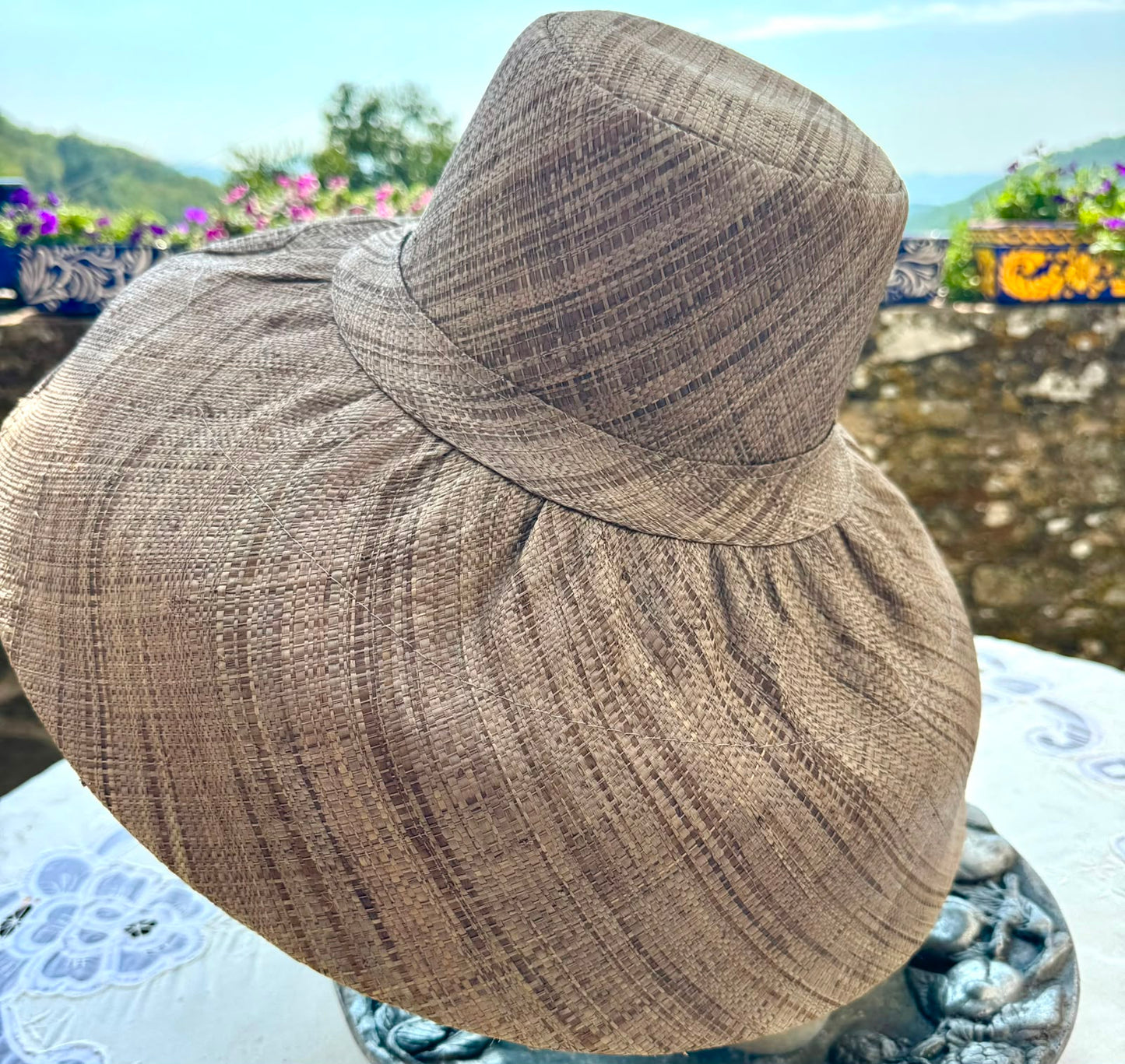 Gorgeous Handmade Roll-Up Summer Hat