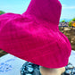 Gorgeous Handmade Roll-Up Summer Hat