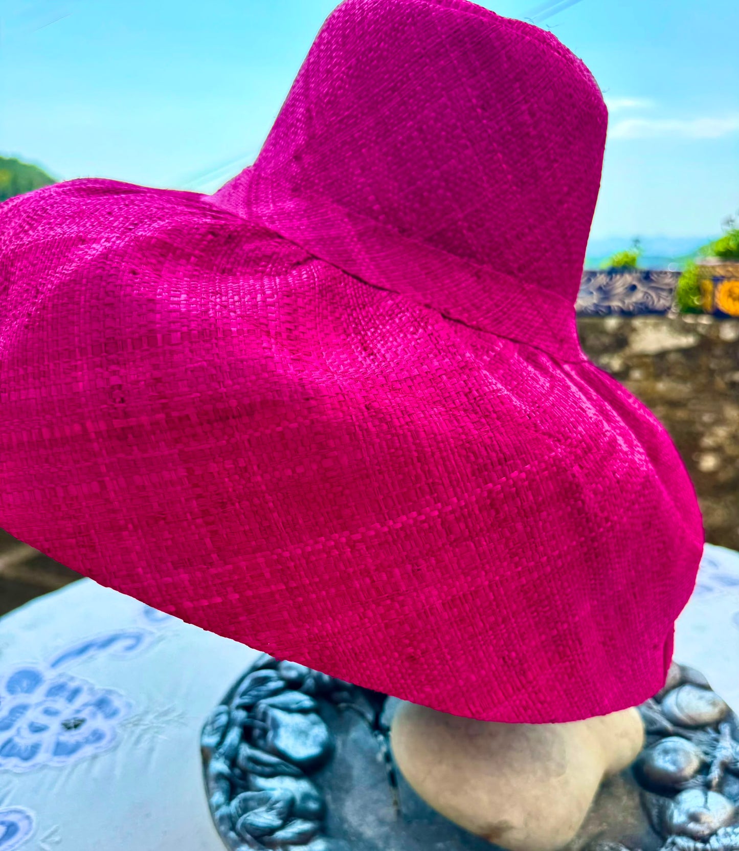 Gorgeous Handmade Roll-Up Summer Hat