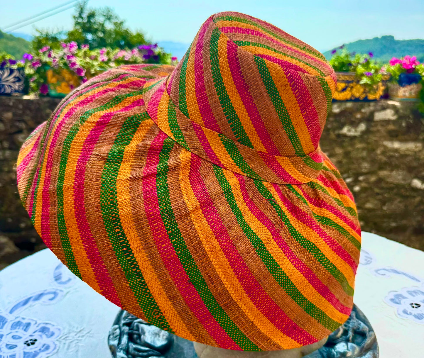 Gorgeous Handmade Roll-Up Summer Hat