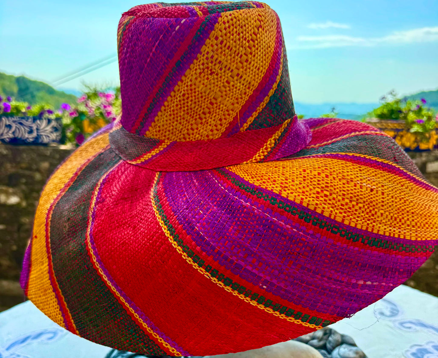 Gorgeous Handmade Roll-Up Summer Hat