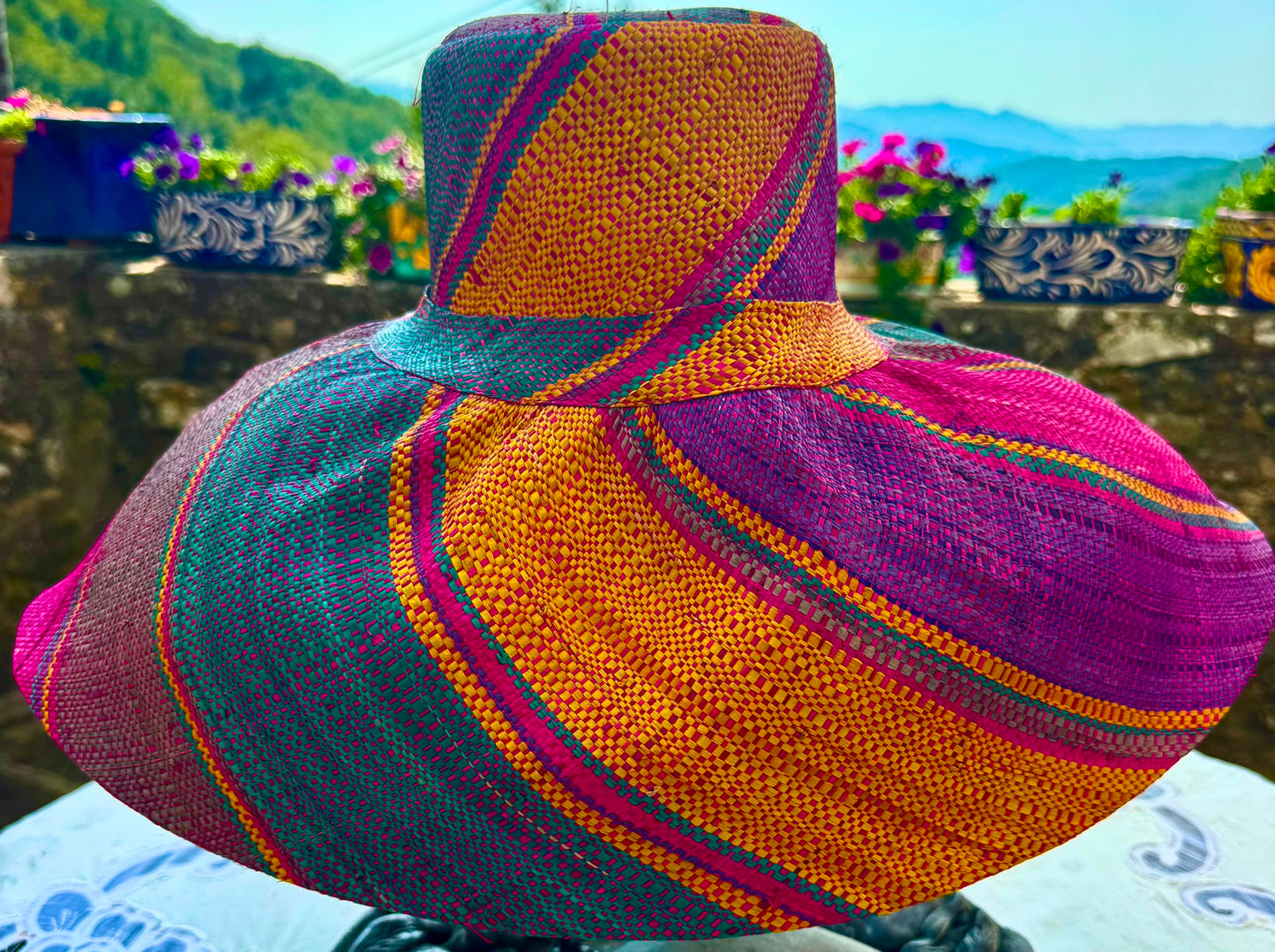 Gorgeous Handmade Roll-Up Summer Hat