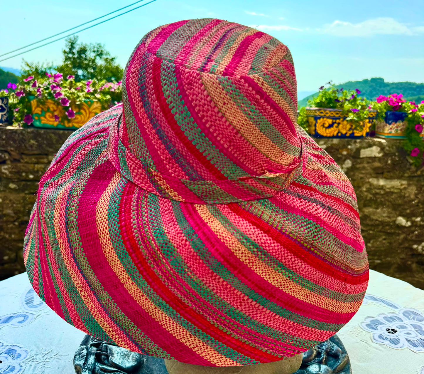 Gorgeous Handmade Roll-Up Summer Hat