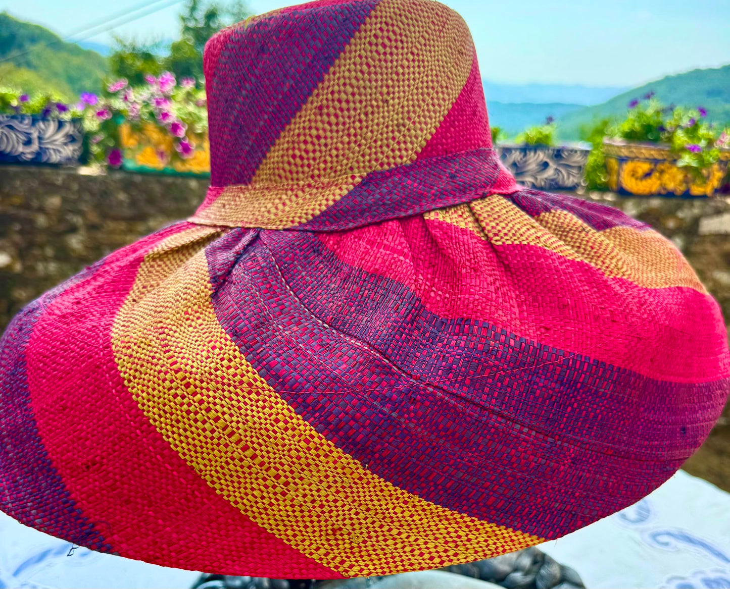 Gorgeous Handmade Roll-Up Summer Hat