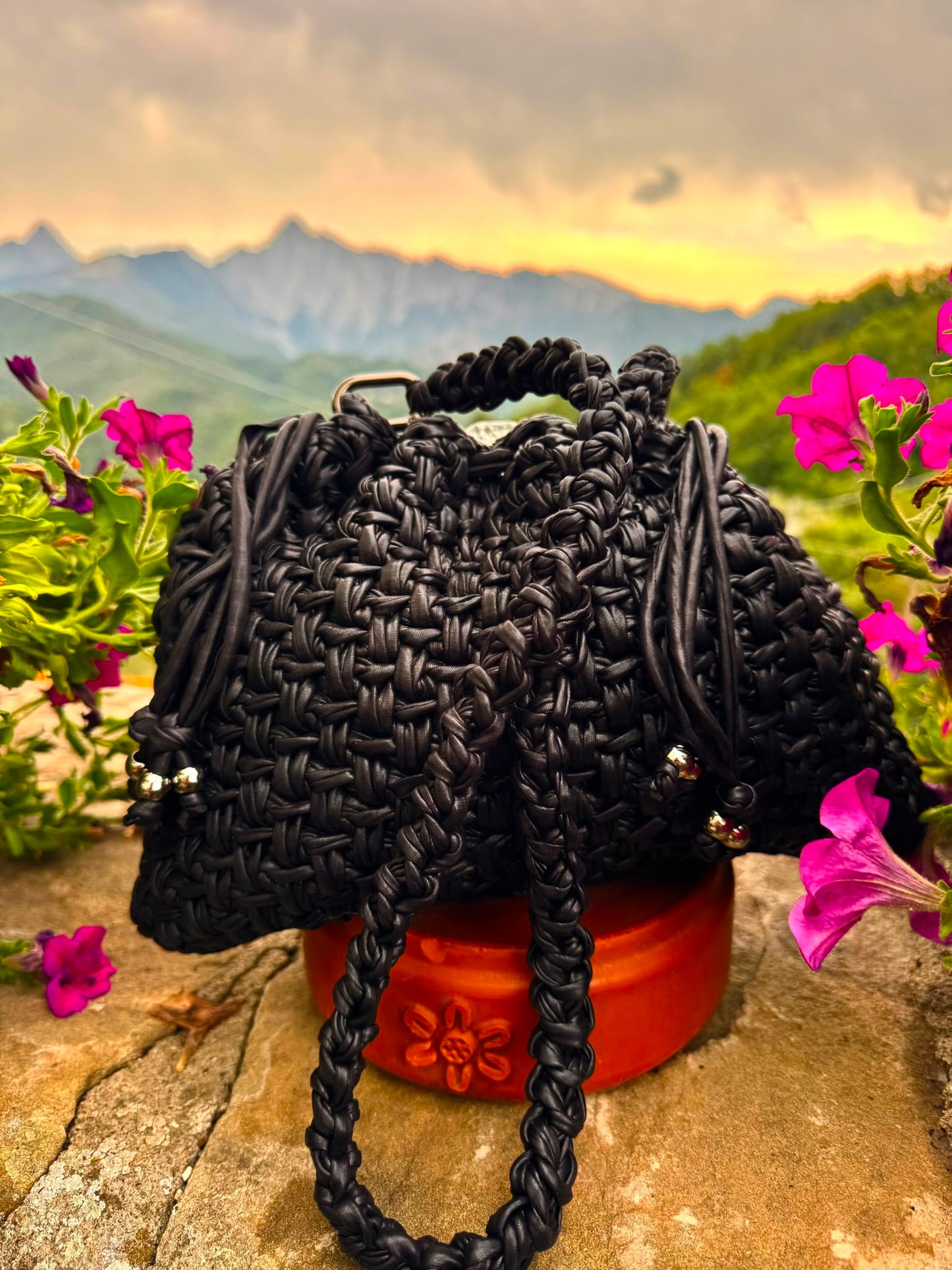 Handmade Crocheted Handbag