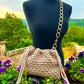 Hand Crocheted Cotton Shoulder Bag