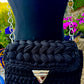 Hand Crocheted Designer-Inspired Shoulder Bag
