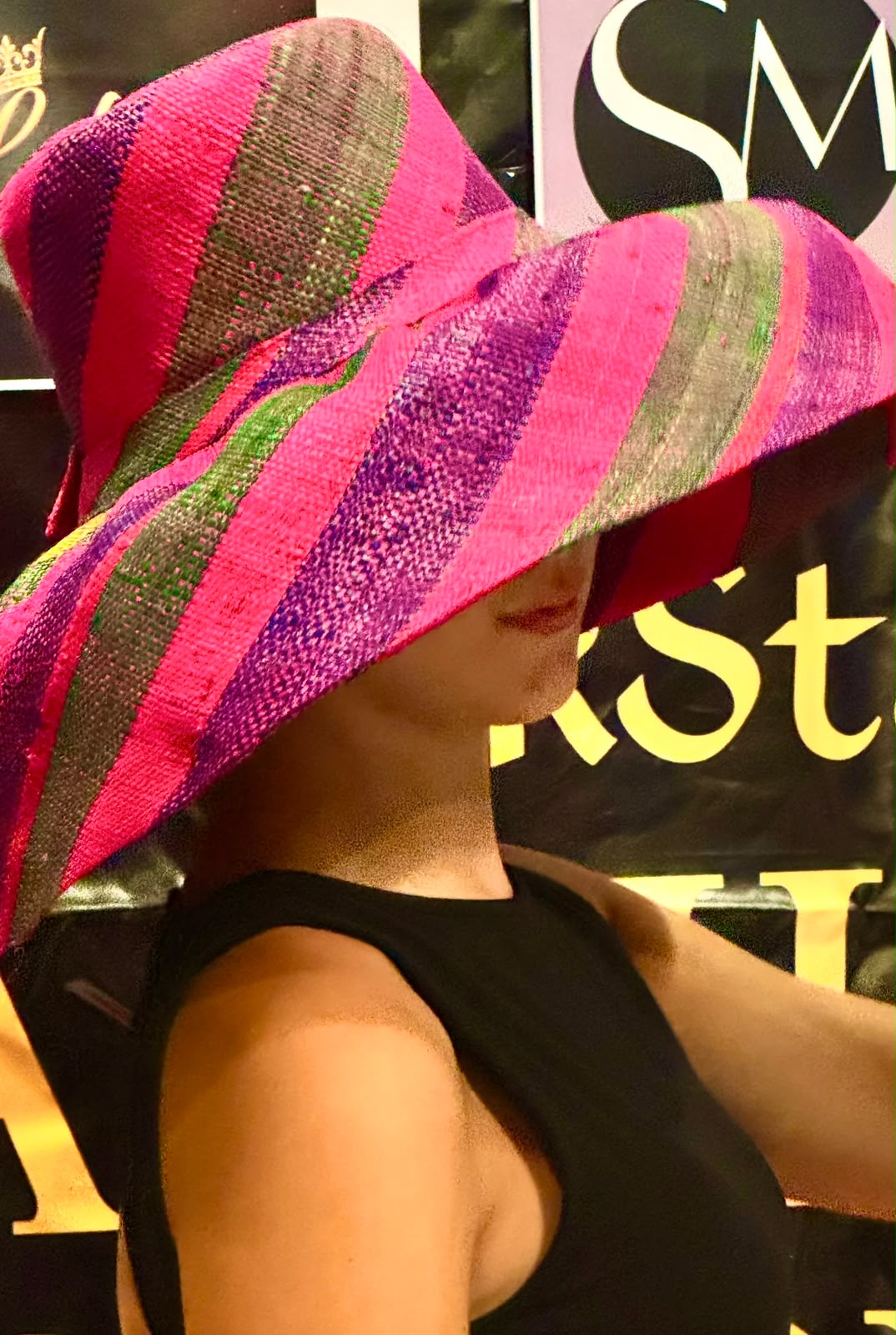 Gorgeous Handmade Roll-Up Summer Hat