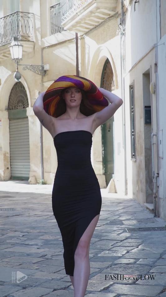 Gorgeous Handmade Roll-Up Summer Hat