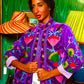 Handmade Embroidered Velvet Jacket