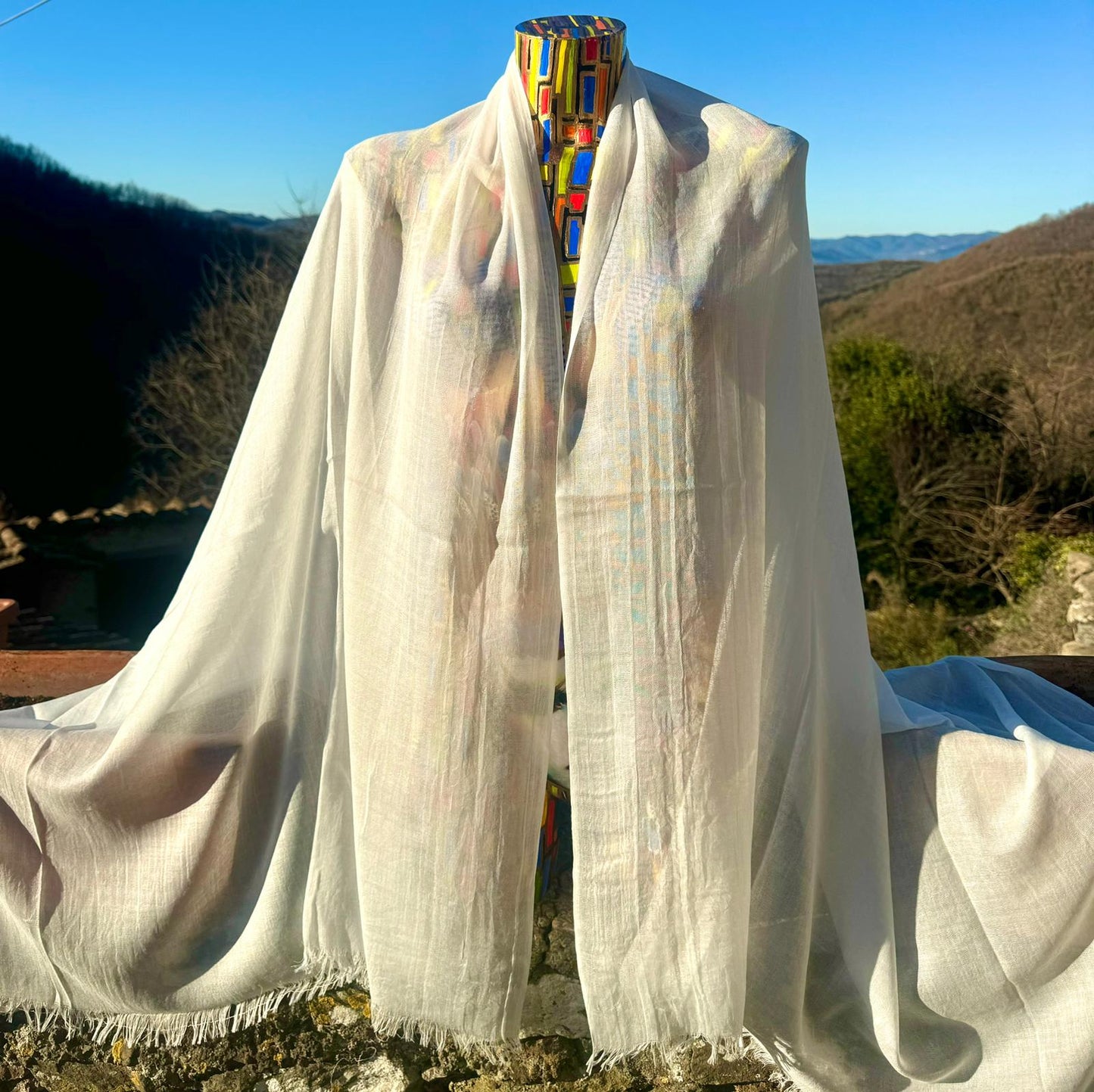 100% Pure Cashmere Super Sheer & Lightweight Shawls